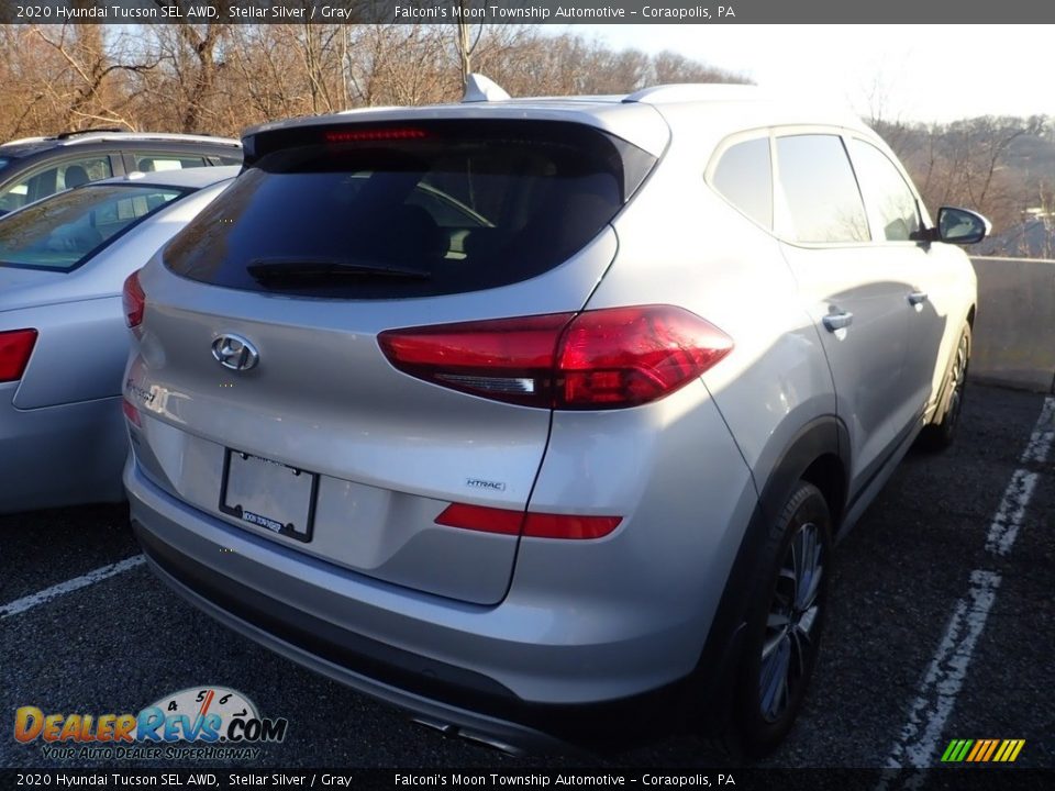 2020 Hyundai Tucson SEL AWD Stellar Silver / Gray Photo #4