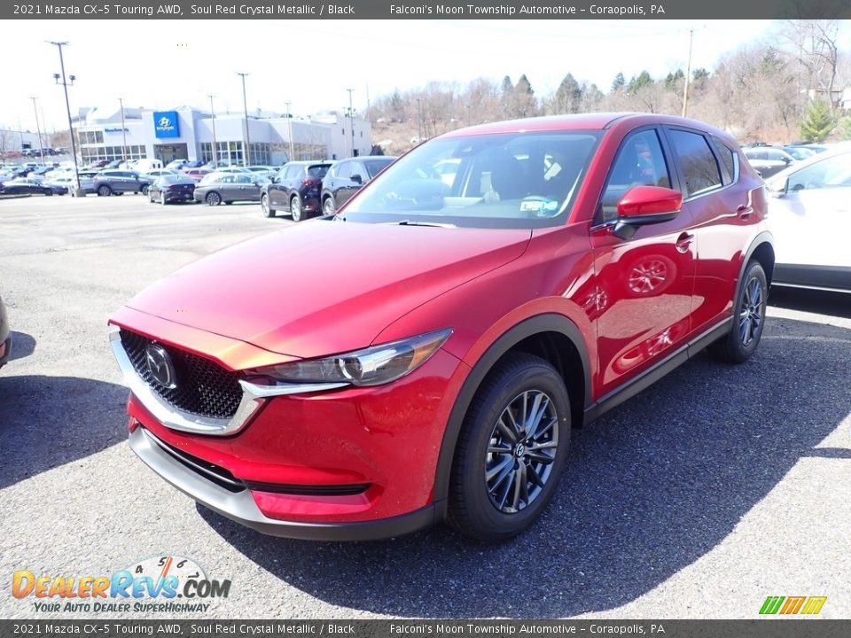 2021 Mazda CX-5 Touring AWD Soul Red Crystal Metallic / Black Photo #5