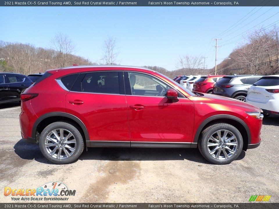 2021 Mazda CX-5 Grand Touring AWD Soul Red Crystal Metallic / Parchment Photo #1