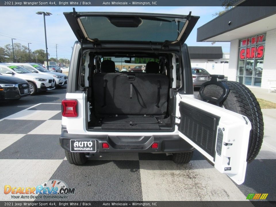 2021 Jeep Wrangler Sport 4x4 Bright White / Black Photo #5