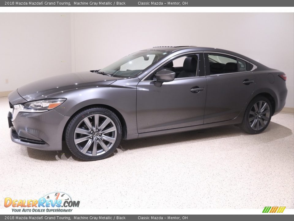 2018 Mazda Mazda6 Grand Touring Machine Gray Metallic / Black Photo #3
