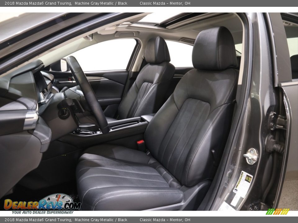 2018 Mazda Mazda6 Grand Touring Machine Gray Metallic / Black Photo #5