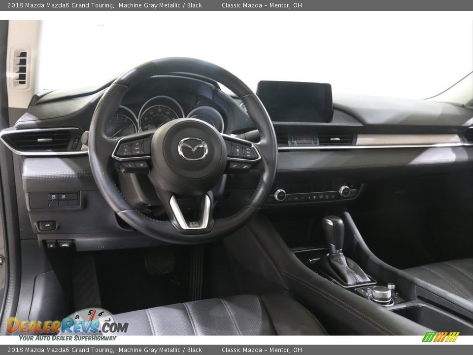 2018 Mazda Mazda6 Grand Touring Machine Gray Metallic / Black Photo #6