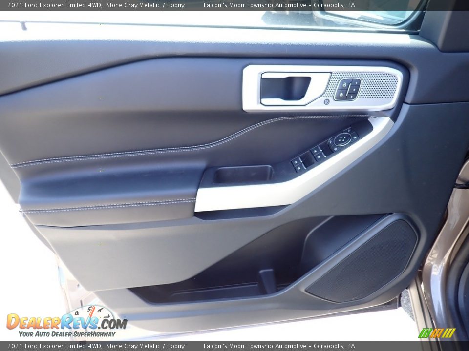 2021 Ford Explorer Limited 4WD Stone Gray Metallic / Ebony Photo #11