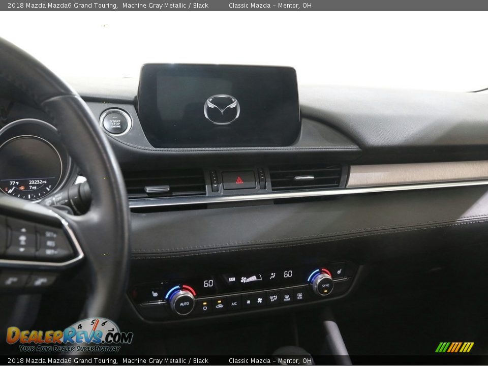 2018 Mazda Mazda6 Grand Touring Machine Gray Metallic / Black Photo #9