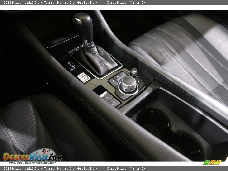 2018 Mazda Mazda6 Grand Touring Machine Gray Metallic / Black Photo #10