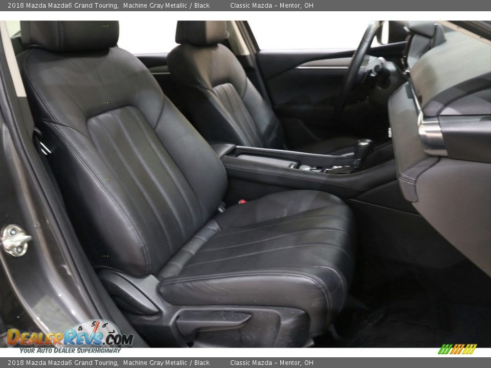 2018 Mazda Mazda6 Grand Touring Machine Gray Metallic / Black Photo #12