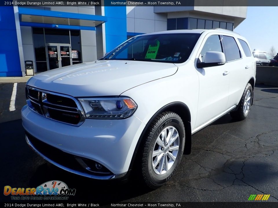 Bright White 2014 Dodge Durango Limited AWD Photo #2