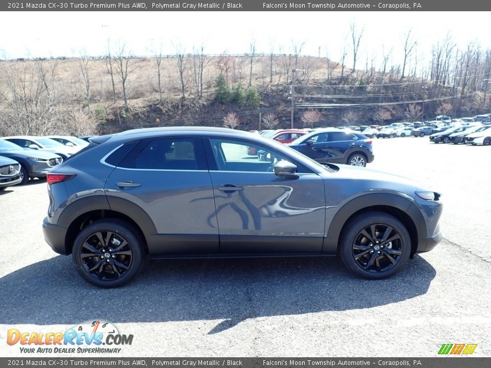2021 Mazda CX-30 Turbo Premium Plus AWD Polymetal Gray Metallic / Black Photo #1