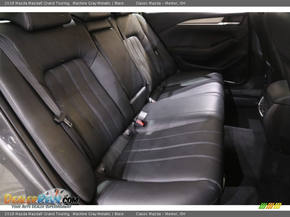 2018 Mazda Mazda6 Grand Touring Machine Gray Metallic / Black Photo #13