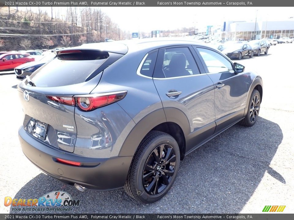 2021 Mazda CX-30 Turbo Premium Plus AWD Polymetal Gray Metallic / Black Photo #2