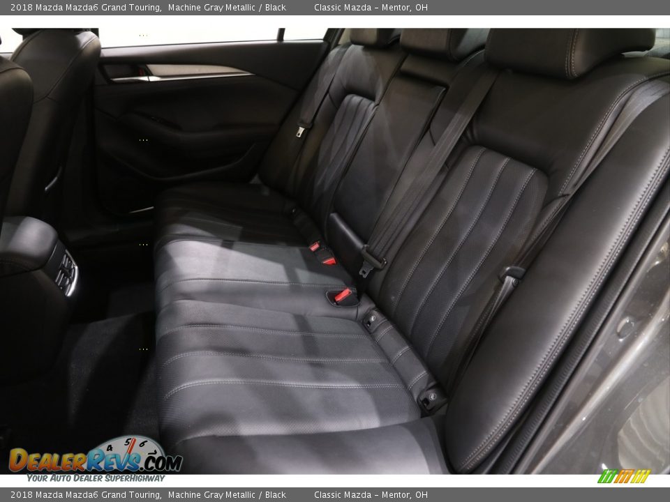 2018 Mazda Mazda6 Grand Touring Machine Gray Metallic / Black Photo #14