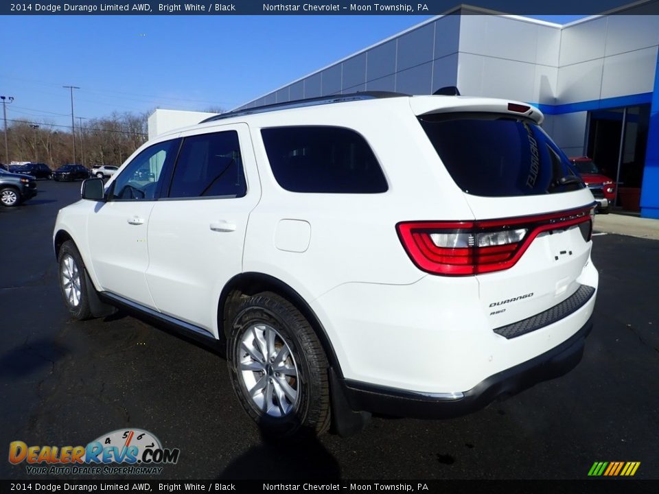 Bright White 2014 Dodge Durango Limited AWD Photo #4