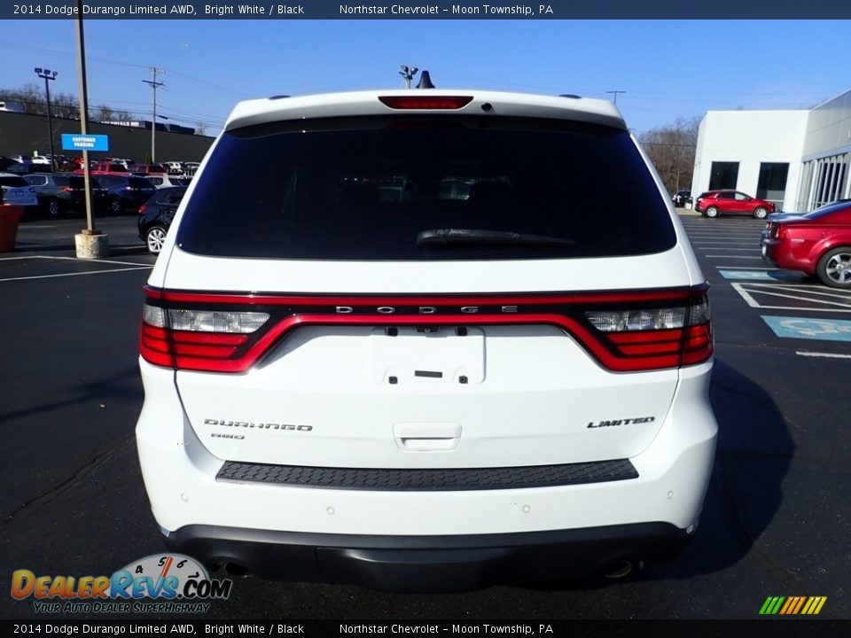 Bright White 2014 Dodge Durango Limited AWD Photo #6