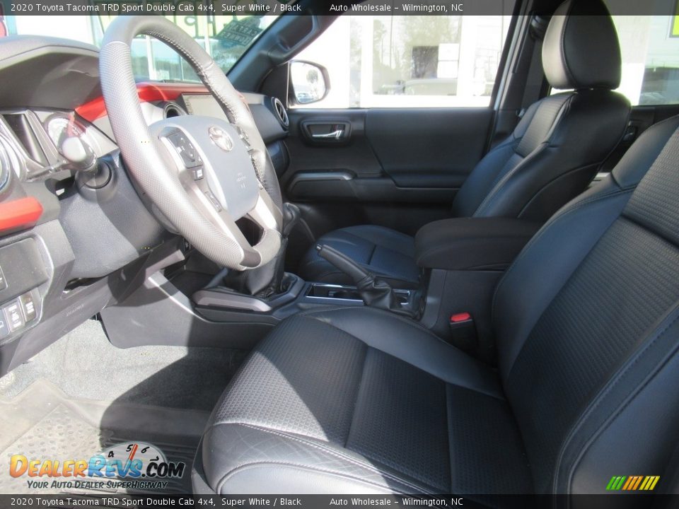 2020 Toyota Tacoma TRD Sport Double Cab 4x4 Super White / Black Photo #10