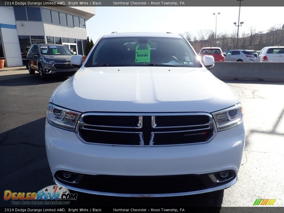 2014 Dodge Durango Limited AWD Bright White / Black Photo #13