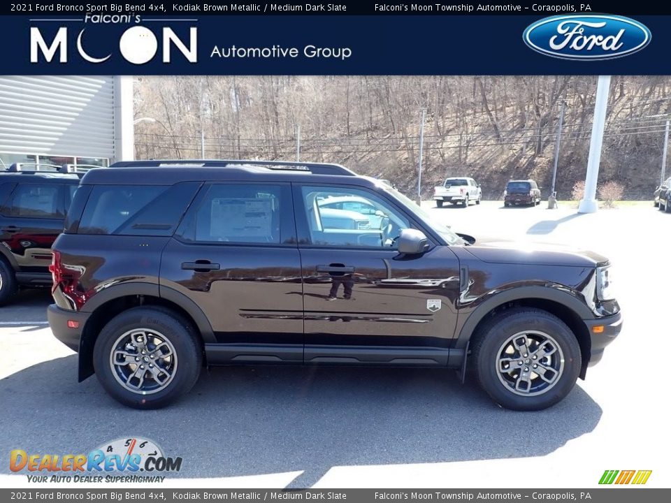 2021 Ford Bronco Sport Big Bend 4x4 Kodiak Brown Metallic / Medium Dark Slate Photo #1