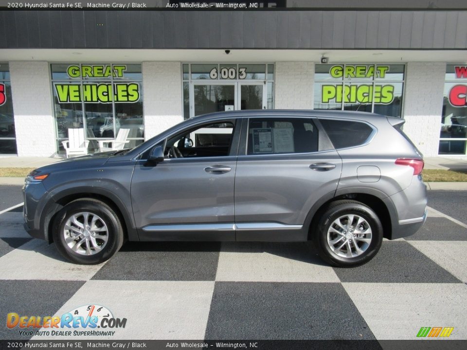 2020 Hyundai Santa Fe SE Machine Gray / Black Photo #1