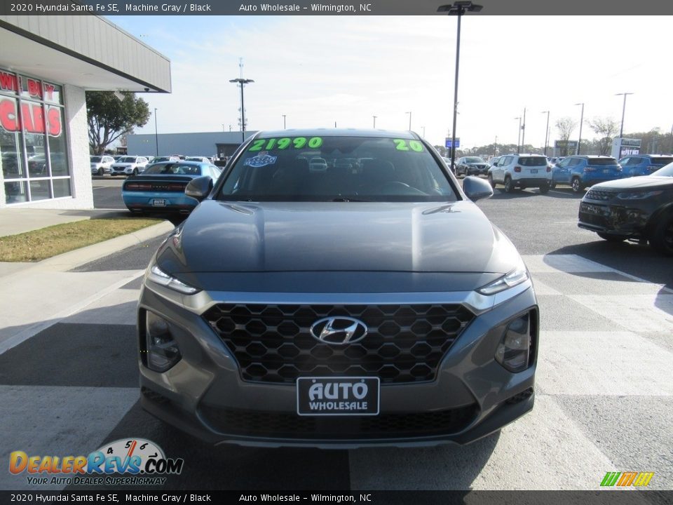 2020 Hyundai Santa Fe SE Machine Gray / Black Photo #2