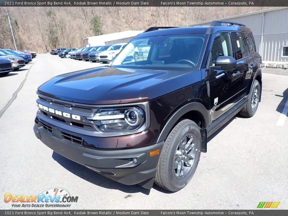 Front 3/4 View of 2021 Ford Bronco Sport Big Bend 4x4 Photo #5