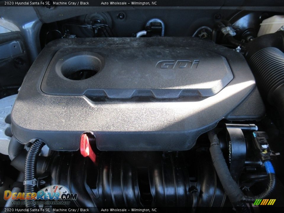 2020 Hyundai Santa Fe SE Machine Gray / Black Photo #6