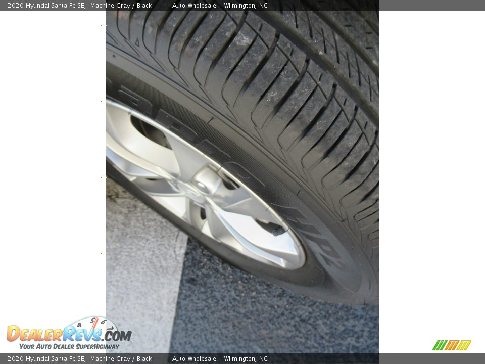 2020 Hyundai Santa Fe SE Machine Gray / Black Photo #8