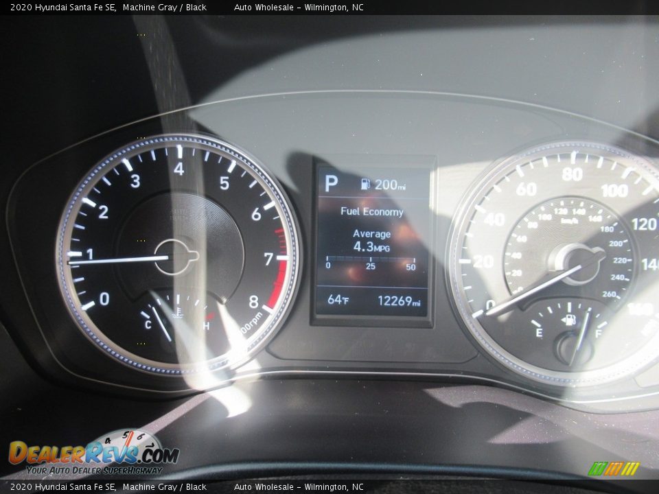 2020 Hyundai Santa Fe SE Machine Gray / Black Photo #15
