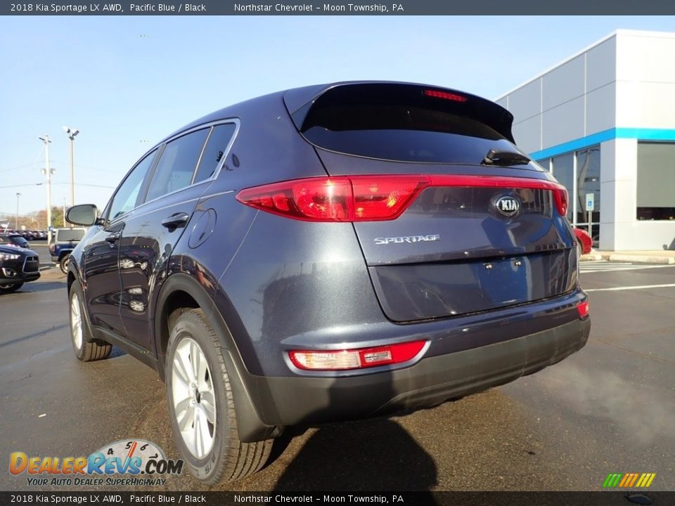 2018 Kia Sportage LX AWD Pacific Blue / Black Photo #5