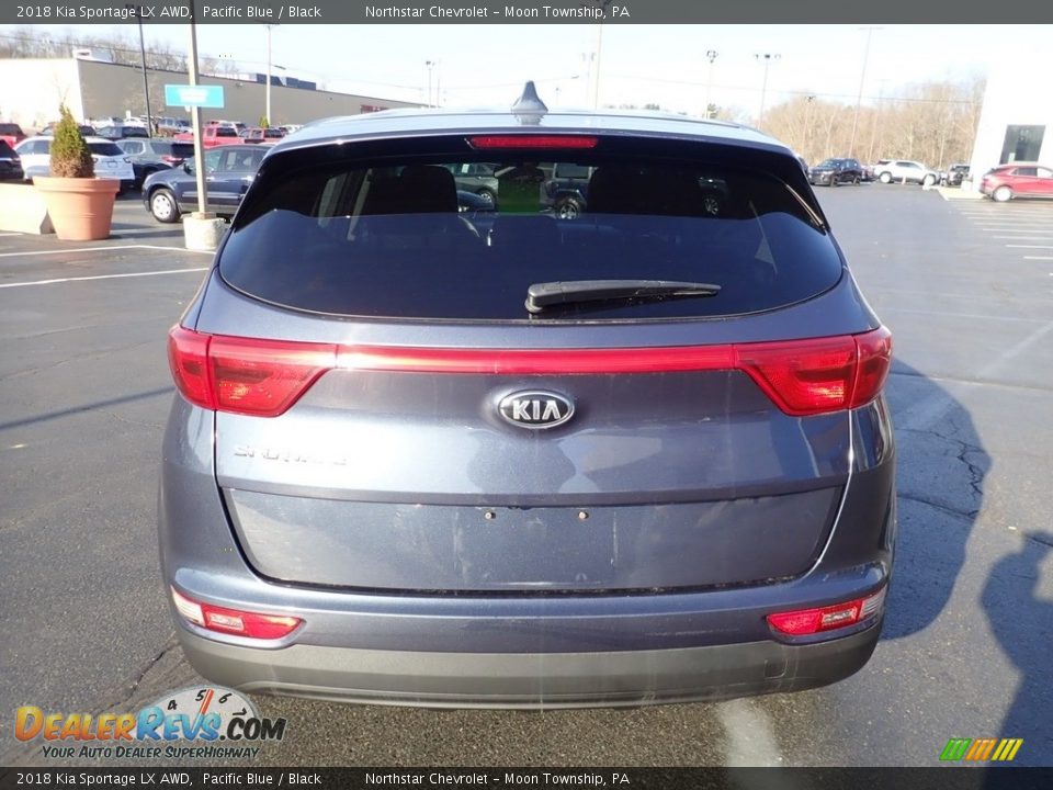 2018 Kia Sportage LX AWD Pacific Blue / Black Photo #6