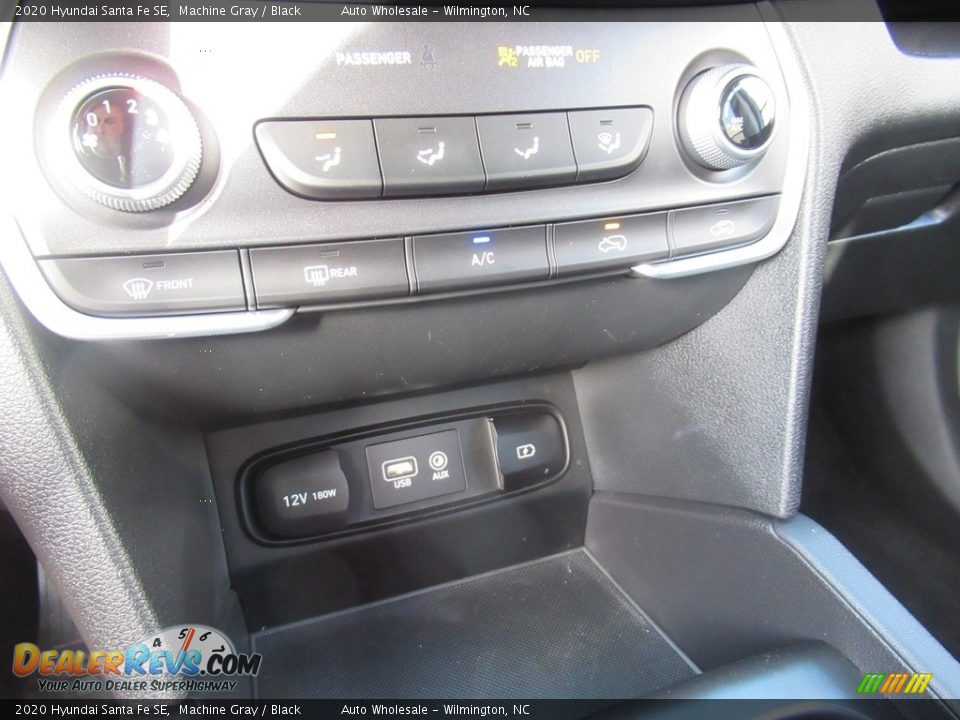 2020 Hyundai Santa Fe SE Machine Gray / Black Photo #17