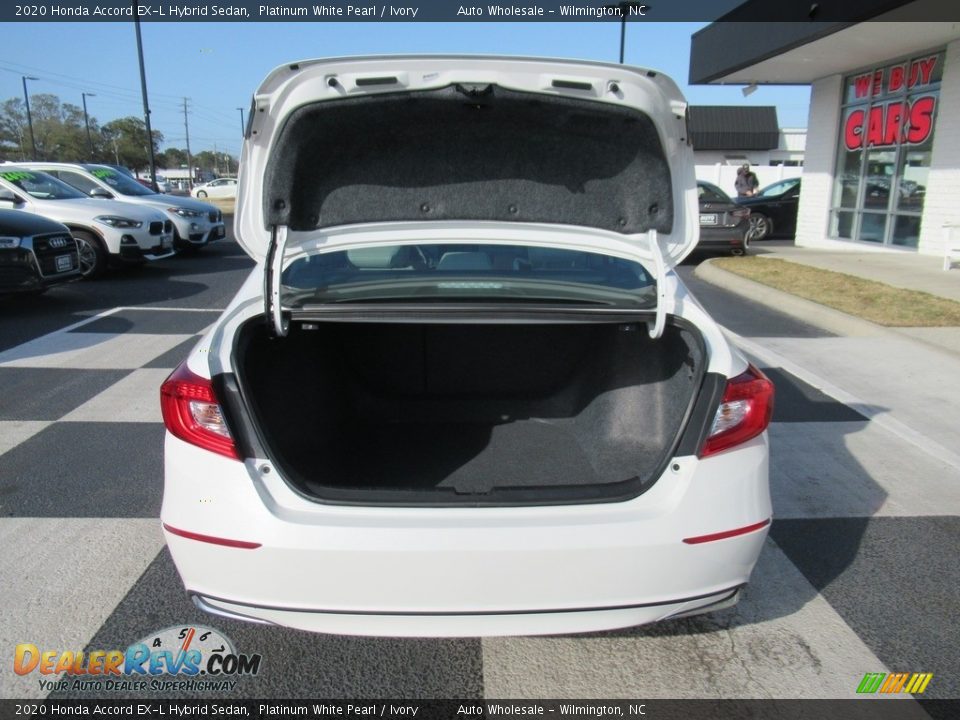2020 Honda Accord EX-L Hybrid Sedan Platinum White Pearl / Ivory Photo #5