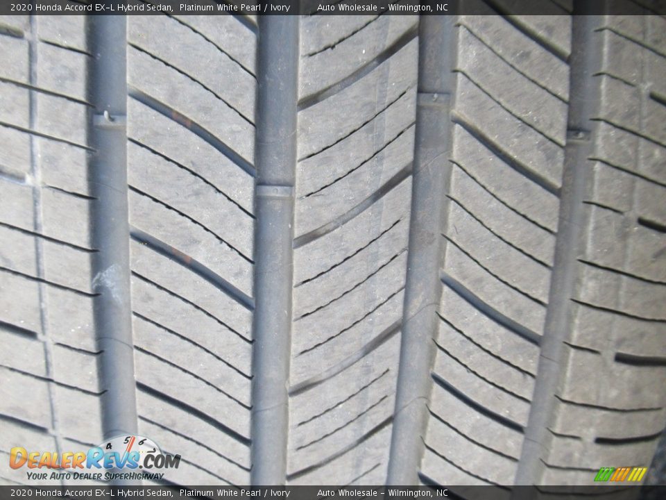 2020 Honda Accord EX-L Hybrid Sedan Platinum White Pearl / Ivory Photo #7