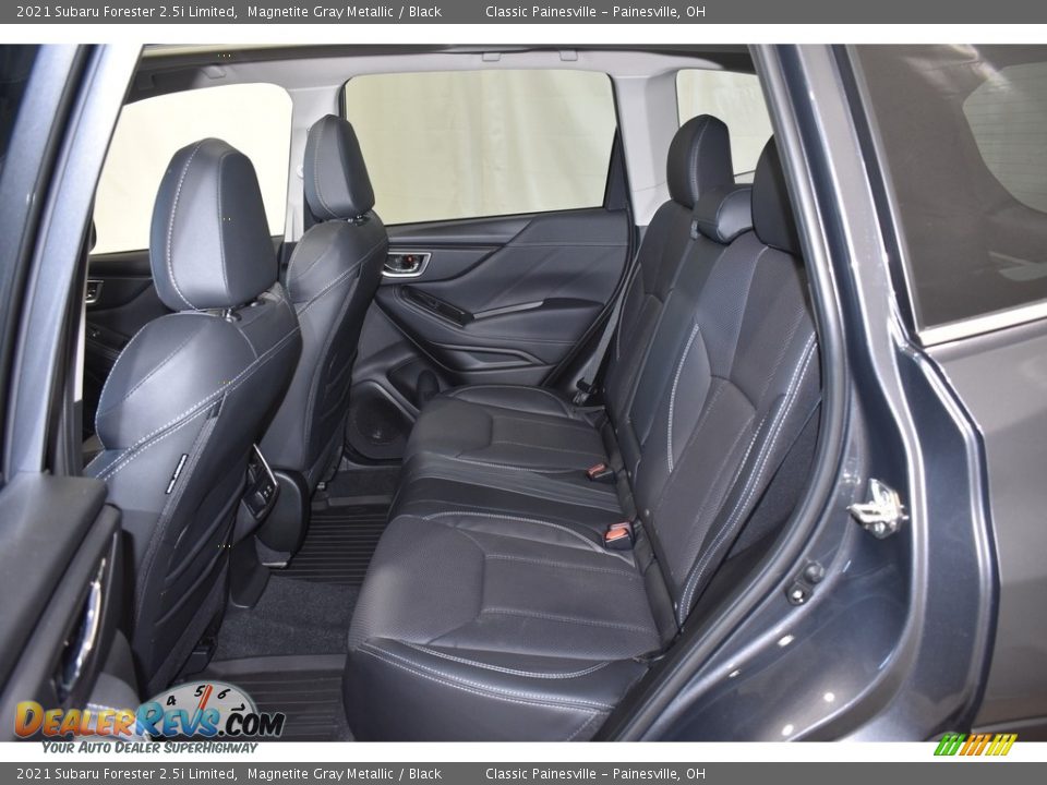 Rear Seat of 2021 Subaru Forester 2.5i Limited Photo #8