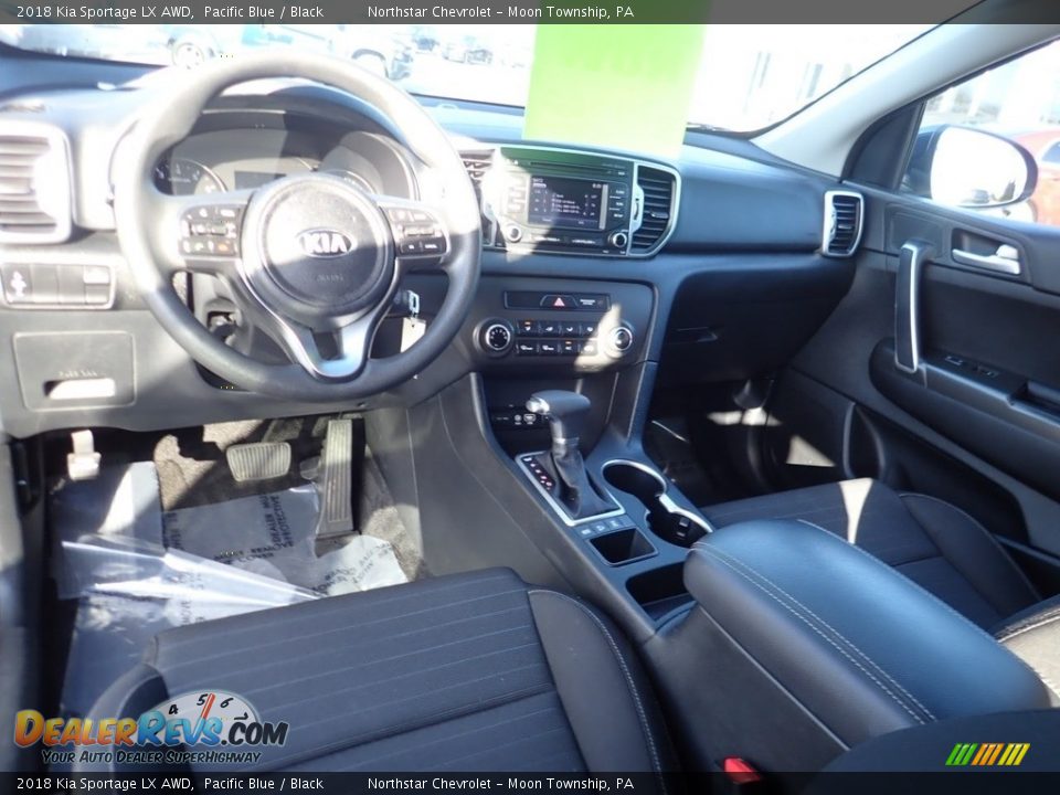 2018 Kia Sportage LX AWD Pacific Blue / Black Photo #21