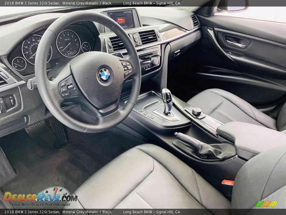 2018 BMW 3 Series 320i Sedan Mineral Grey Metallic / Black Photo #2