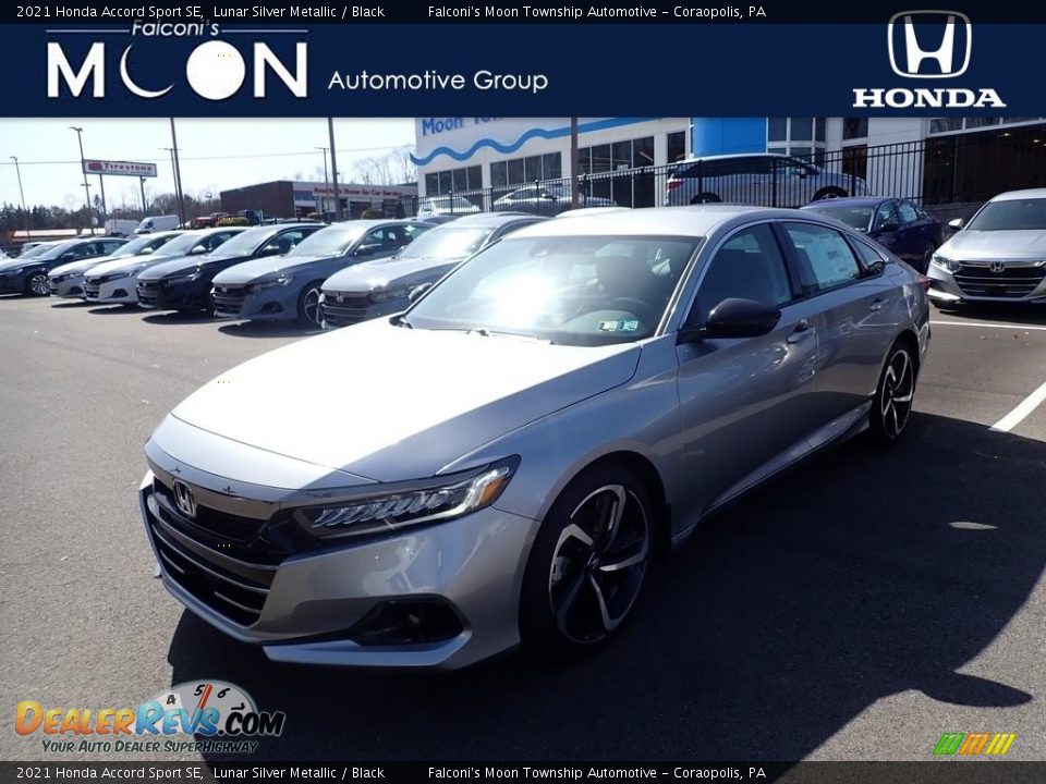 2021 Honda Accord Sport SE Lunar Silver Metallic / Black Photo #1