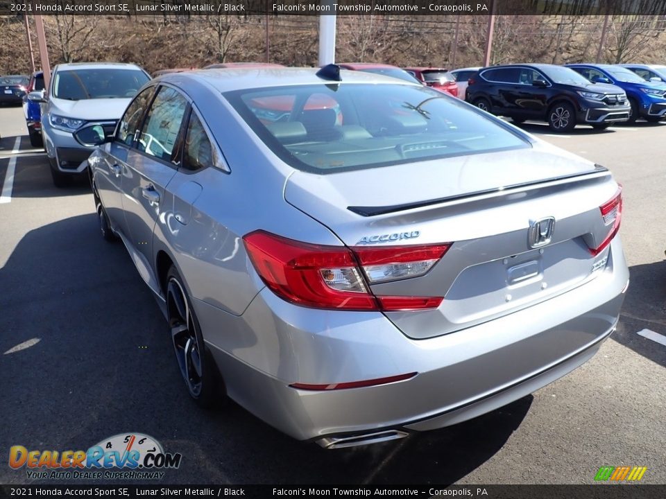 2021 Honda Accord Sport SE Lunar Silver Metallic / Black Photo #2