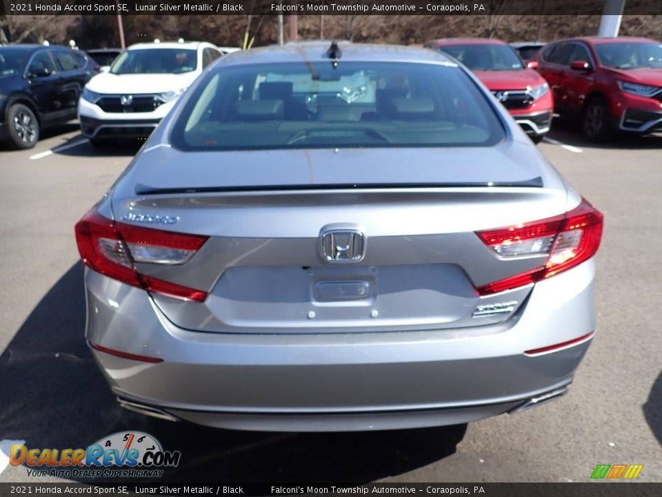 2021 Honda Accord Sport SE Lunar Silver Metallic / Black Photo #3