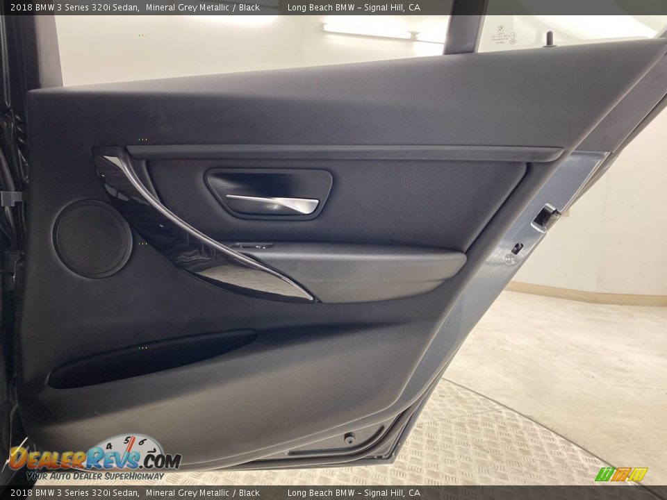 2018 BMW 3 Series 320i Sedan Mineral Grey Metallic / Black Photo #20