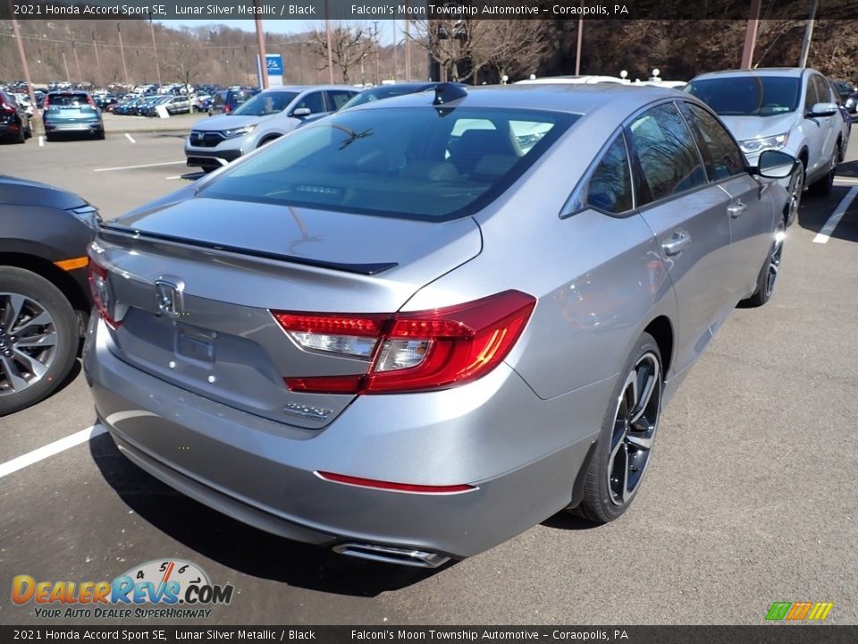 2021 Honda Accord Sport SE Lunar Silver Metallic / Black Photo #4