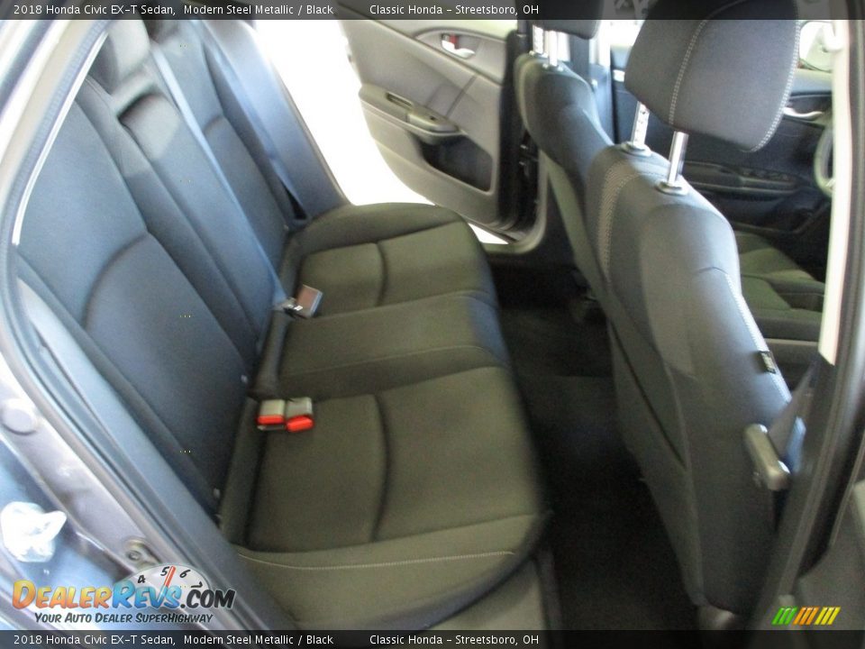 2018 Honda Civic EX-T Sedan Modern Steel Metallic / Black Photo #21
