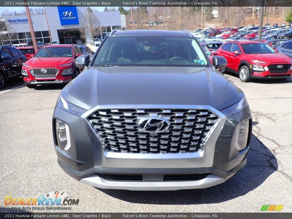 2021 Hyundai Palisade Limited AWD Steel Graphite / Black Photo #4