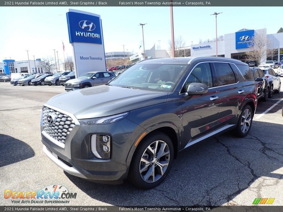 2021 Hyundai Palisade Limited AWD Steel Graphite / Black Photo #5