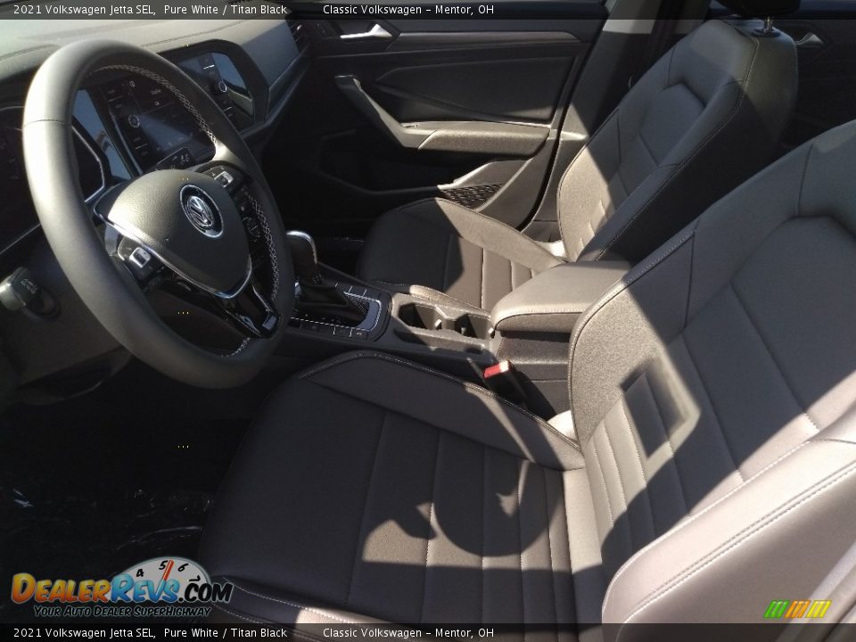 2021 Volkswagen Jetta SEL Pure White / Titan Black Photo #3