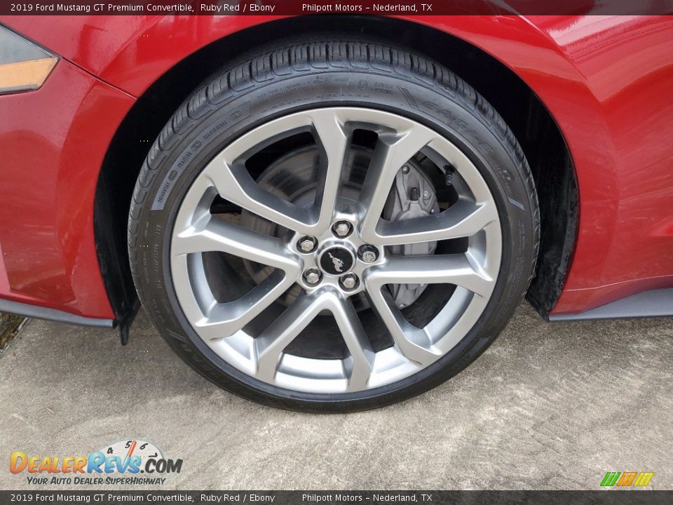 2019 Ford Mustang GT Premium Convertible Wheel Photo #10