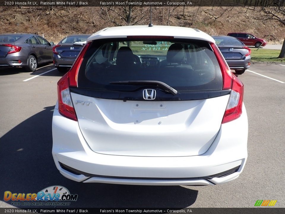 2020 Honda Fit LX Platinum White Pearl / Black Photo #4