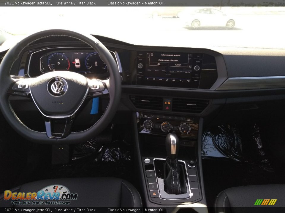 2021 Volkswagen Jetta SEL Pure White / Titan Black Photo #4