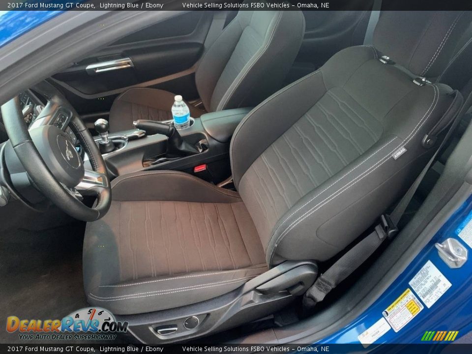 2017 Ford Mustang GT Coupe Lightning Blue / Ebony Photo #4