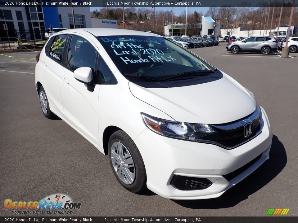 2020 Honda Fit LX Platinum White Pearl / Black Photo #6