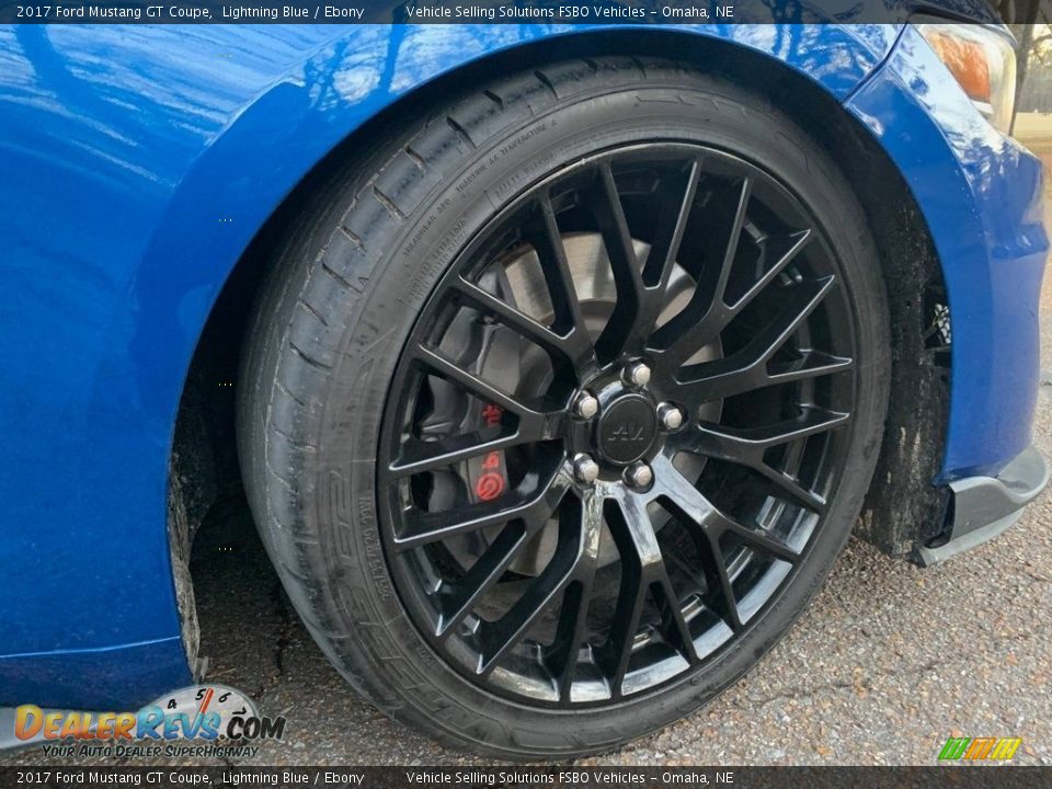 2017 Ford Mustang GT Coupe Lightning Blue / Ebony Photo #6